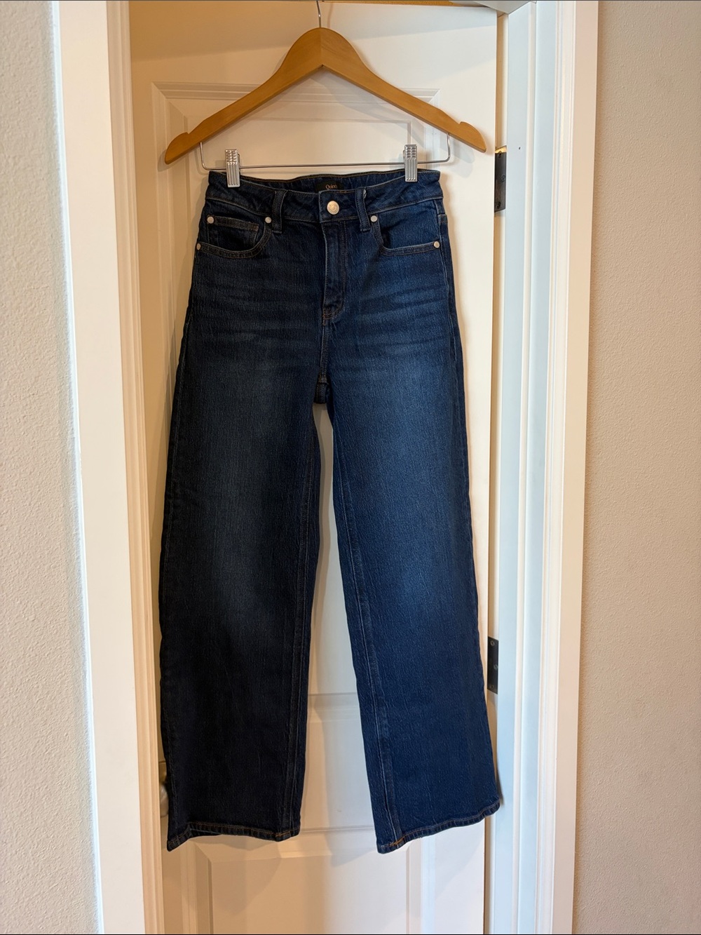 Quince Wide-Leg Jeans in Dark Indigo - Picture 1 of 3